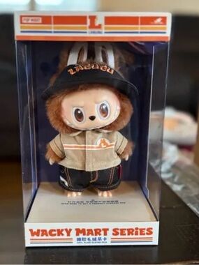 Pop Mart- Labubu- Wacky Mart Manager- Rare and Discontinued- 100% Authentic